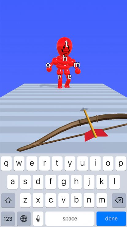 打字射箭游戏