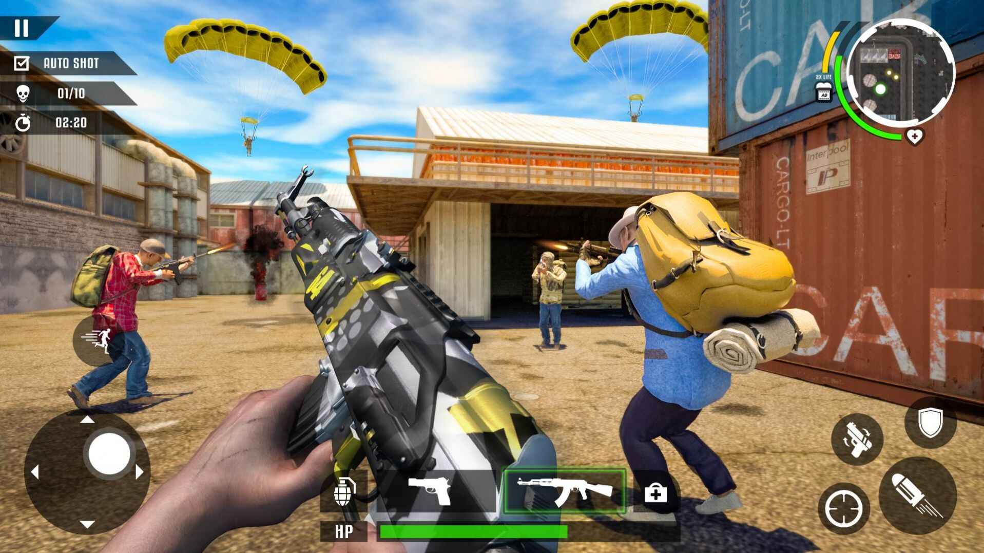 实弹射击战场游戏