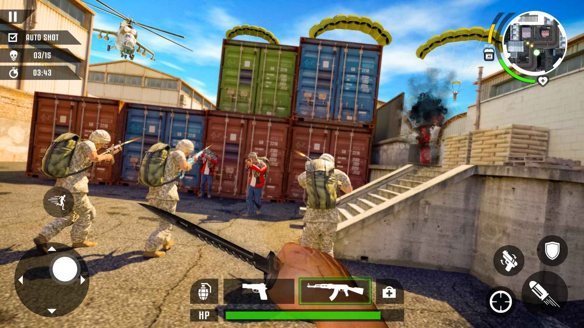 实弹射击战场游戏