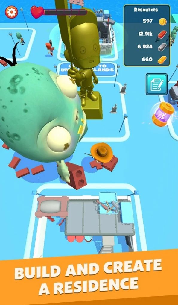 僵尸岛生存之城游戏