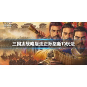 三国志战略版法正孙坚新T0玩法推荐 三国志战略版法正郝昭孙坚阵容搭配