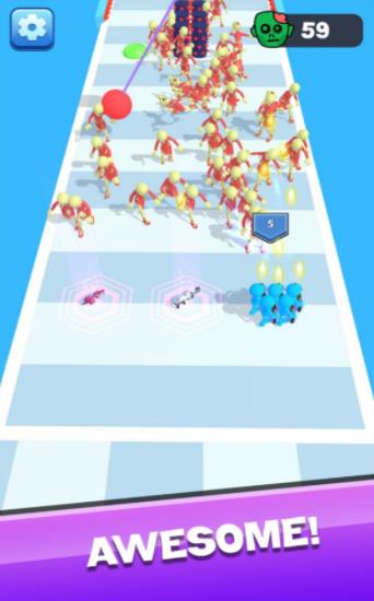 僵尸袭击火柴人战争