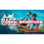 《木筏求生》捕网器弹药合成表