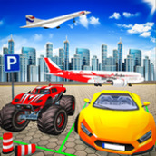 怪物飞机卡车停车场MonsterAirplaneTruckParking
