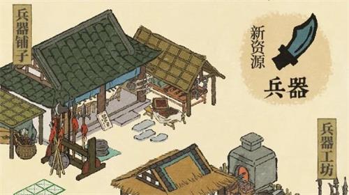 《江南百景图》兵器生产位置一览