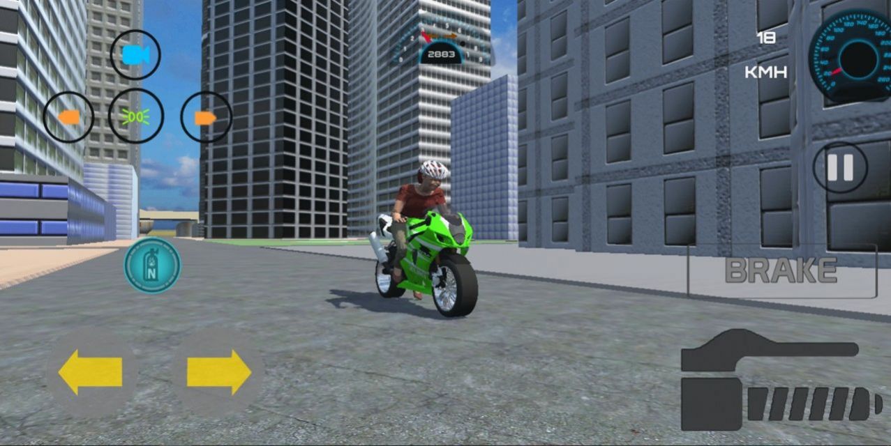 印度摩托车3D游戏