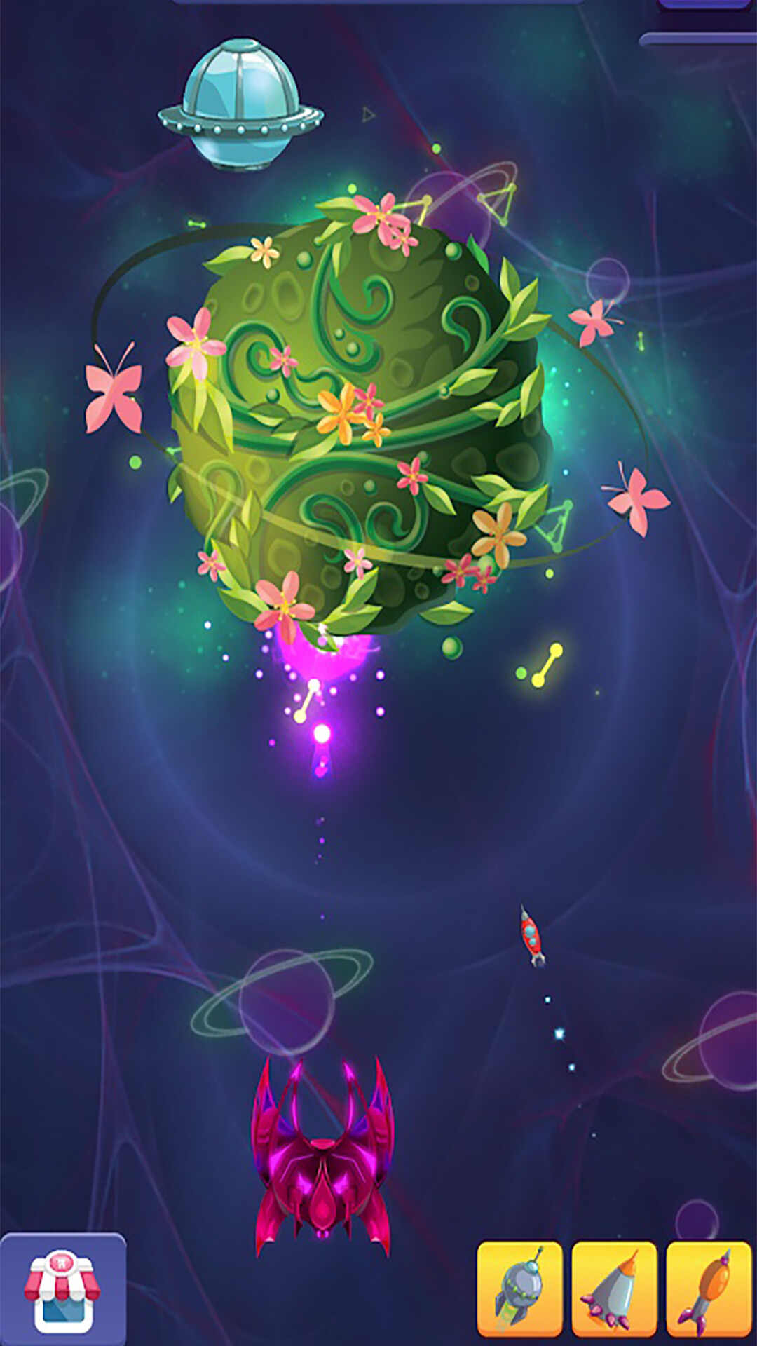 疯狂的飞机雷电躺平挂机版游戏