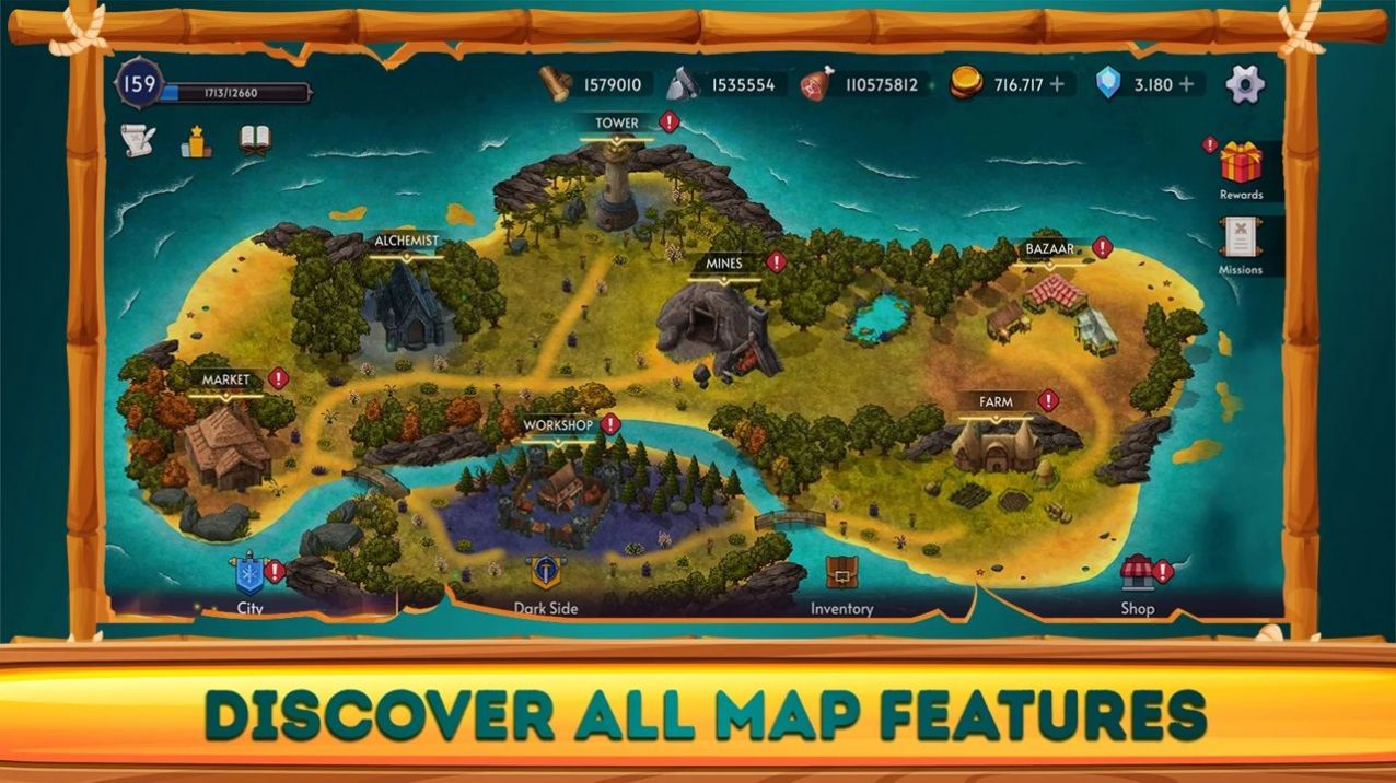 中世纪空闲角色扮演游戏