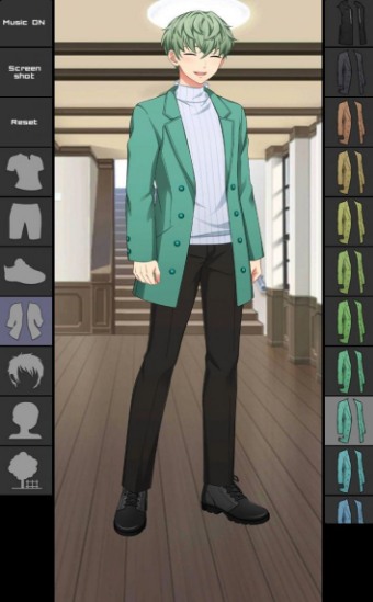学校男孩动漫装扮