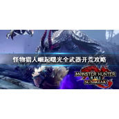 《怪物猎人崛起》曙光全武器开荒攻略 曙光dlc全武器开荒思路介绍