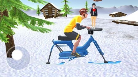 雪地自行车骑行SnowBikeRide