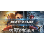 黑色沙漠手游公会怎么夺权