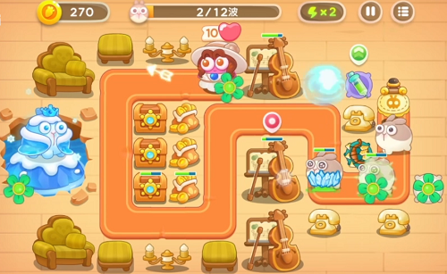 《保卫萝卜4》阿波尼克号第20关攻略