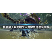 《怪物猎人崛起》太刀如何配装？曙光太刀解禁过渡装推荐