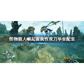 《怪物猎人崛起》曙光雷属性双刀配装 雷属性双刀毕业配装
