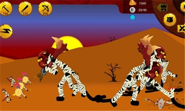 火柴人战争僵尸大战