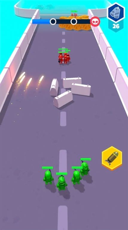 曲线射击挑战游戏