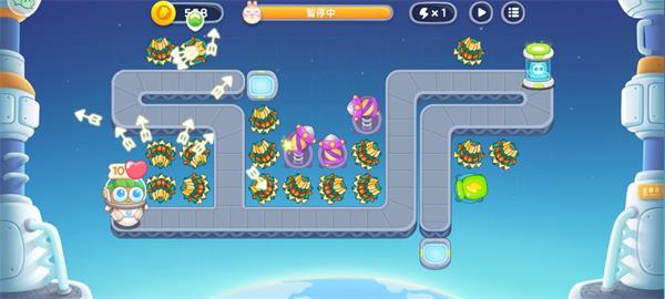 《保卫萝卜4》太空穿越第24关满星攻略