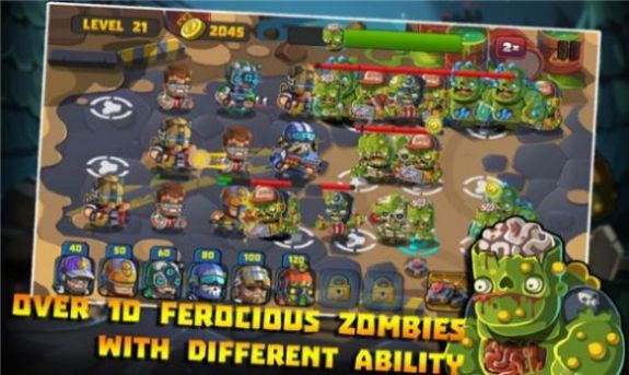 僵尸末日边境防御游戏