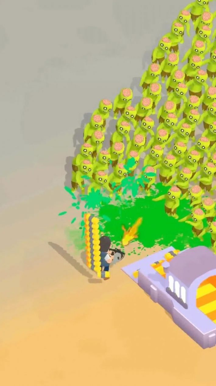 女孩合并射击游戏