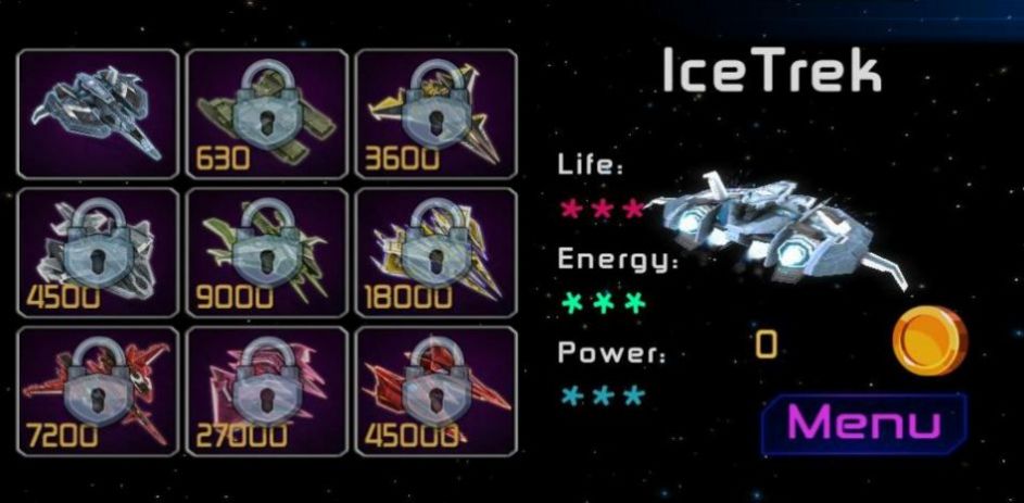 太空战机飞行射击3D游戏