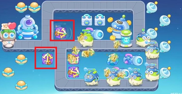 《保卫萝卜4》太空穿越第三关满星攻略