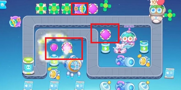 《保卫萝卜4》太空穿越第五关攻略