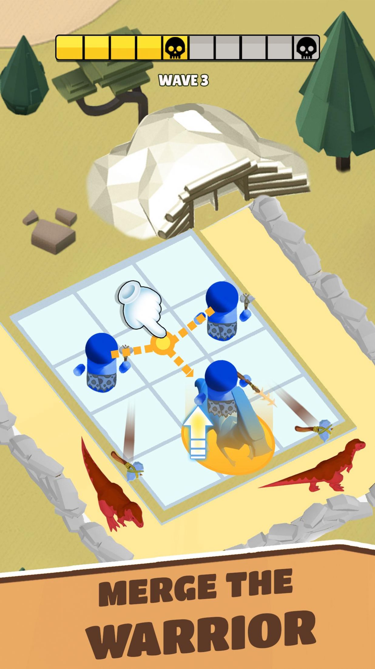 合并防御竞技场游戏