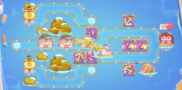 《保卫萝卜4》阿波尼克号第56关满星攻略