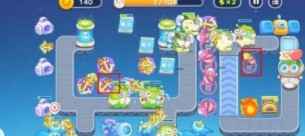《保卫萝卜4》太空穿越第9关满星攻略