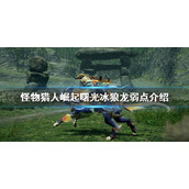 《怪物猎人崛起》冰狼龙怎么打？曙光冰狼龙弱点介绍
