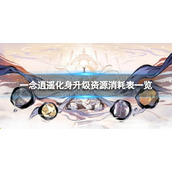 《一念逍遥》化身升级资源消耗表一览