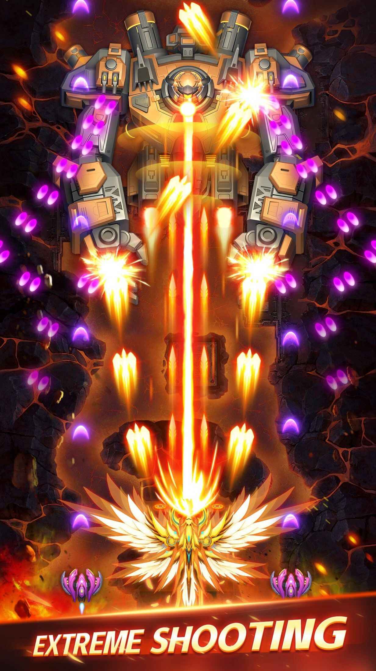 银河雷电突袭战机游戏