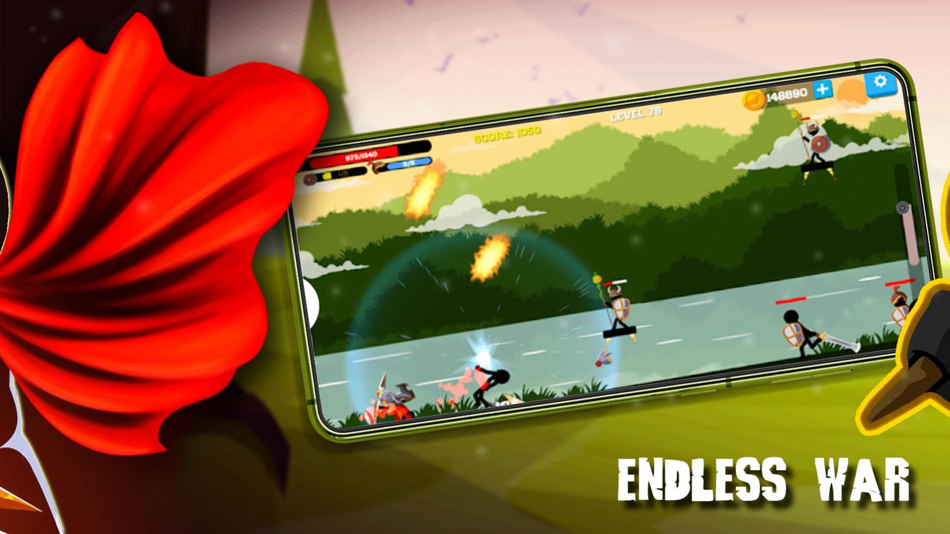 火柴人战争弓箭手游戏