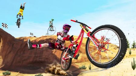小轮车骑士自行车赛车BMXRiderCycleRacingGame