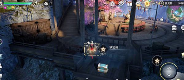天谕手游盈灵郡宝箱在哪里