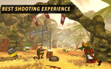 沙漠军事射手游戏