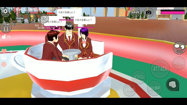 樱花校园模拟器大更新英文版免费下载