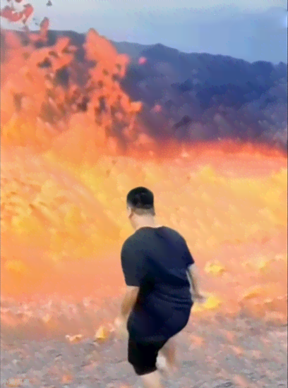 你这背景太假了表情包