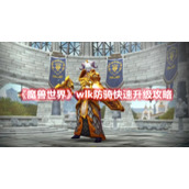 《魔兽世界》wlk防骑快速升级攻略