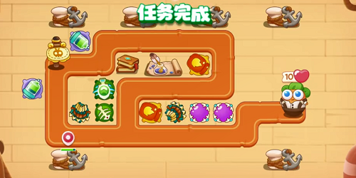 保卫萝卜4七夕舞会第三关策略
