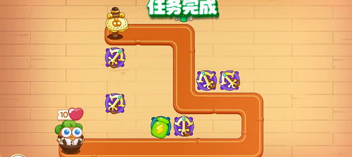 保卫萝卜4七夕舞会第一关策略