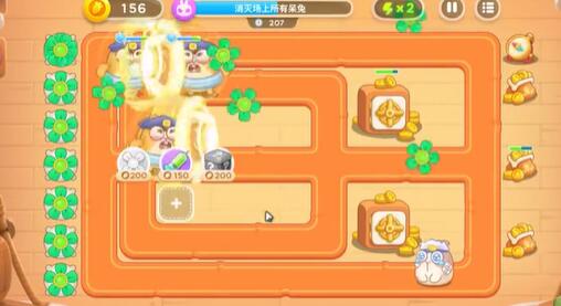 《保卫萝卜4》七夕舞会第12关攻略