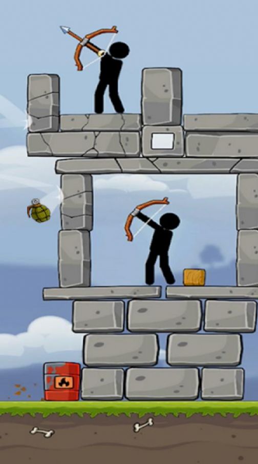 火箭火柴人精简版