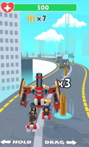 机器人跑酷射击安装