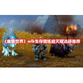 《魔兽世界》wlk生存猎练级天赋选择推荐