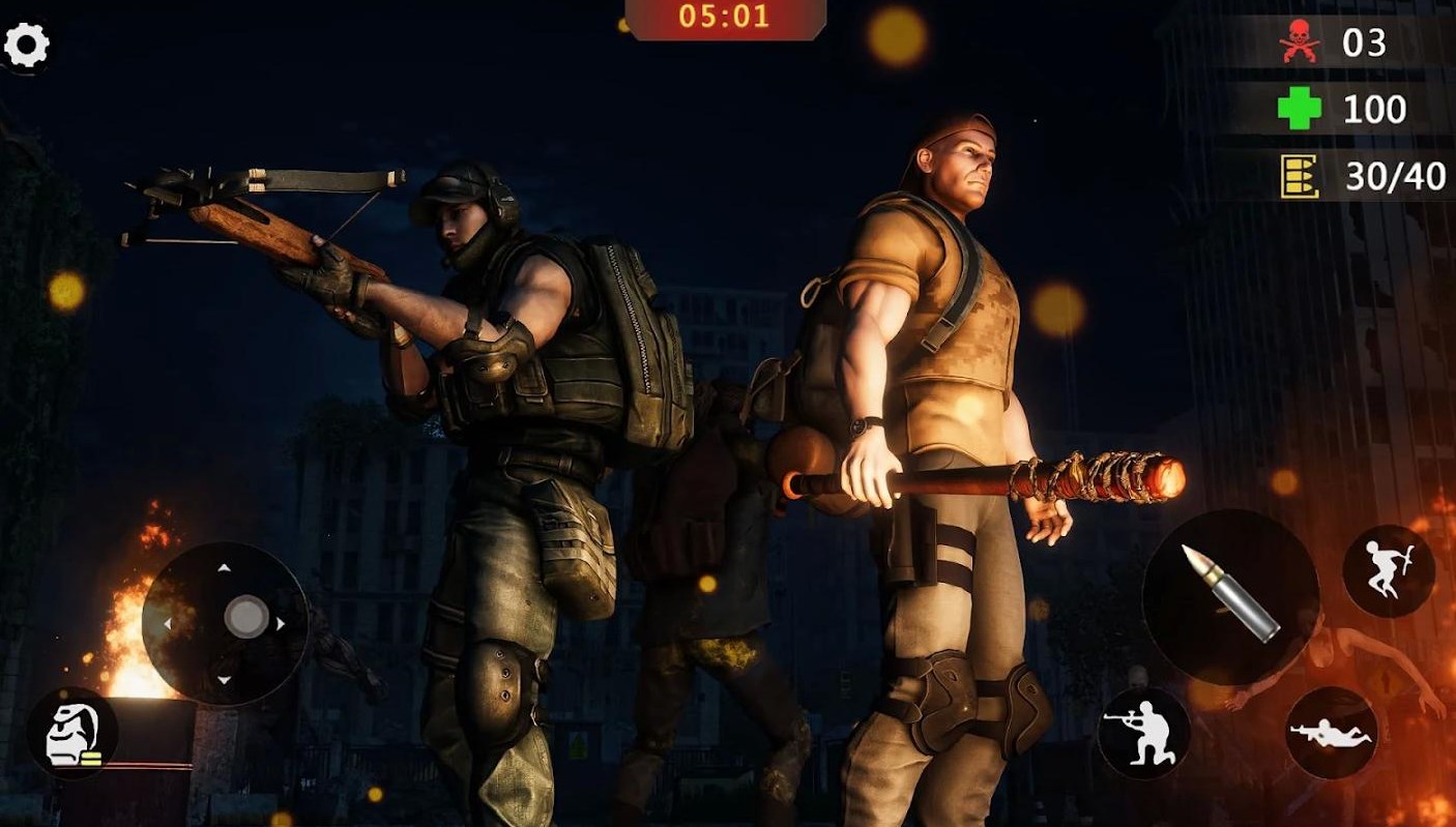 僵尸FPS枪战游戏中文版