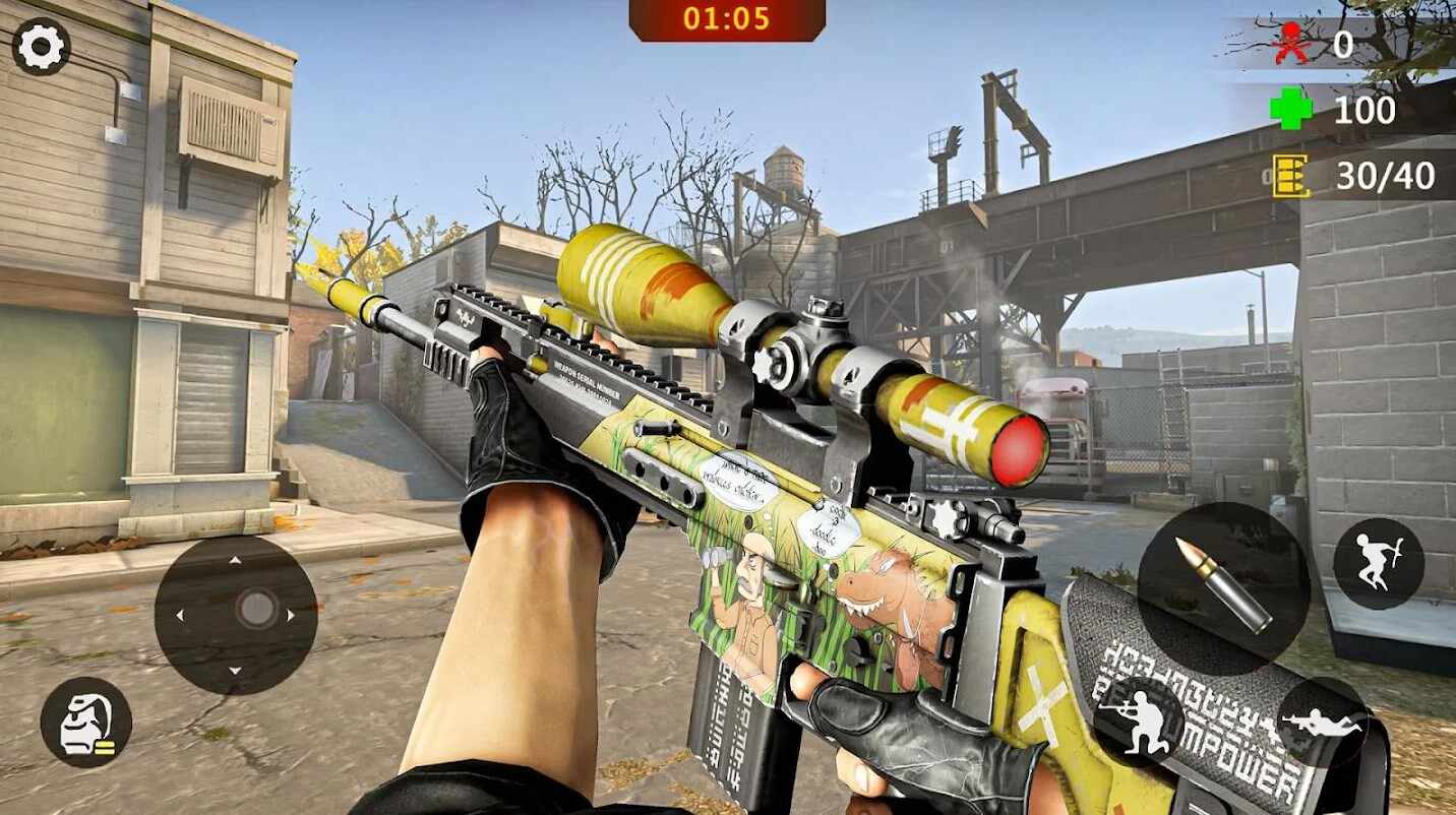 僵尸FPS枪战游戏中文版