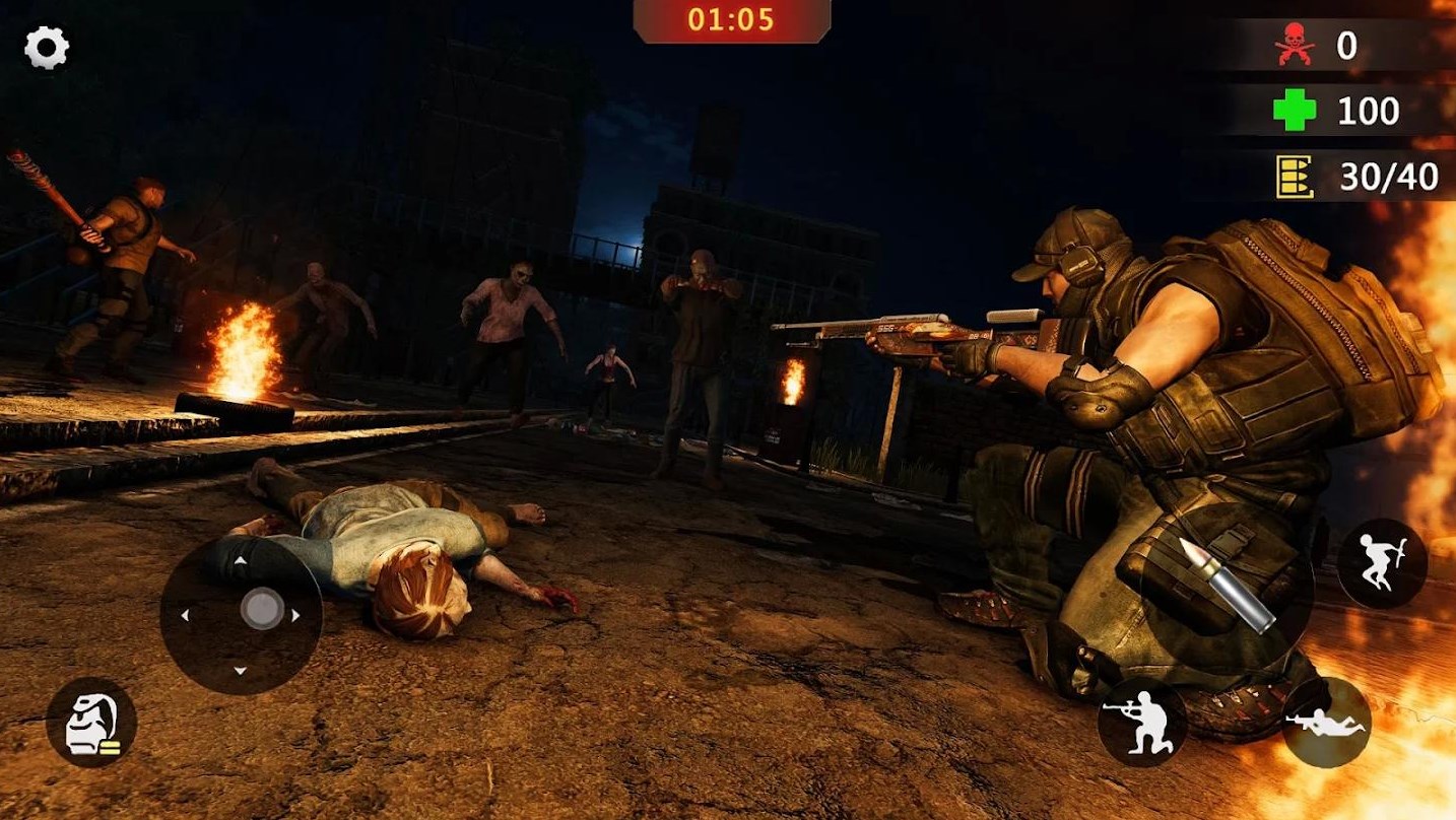 僵尸FPS枪战游戏中文版