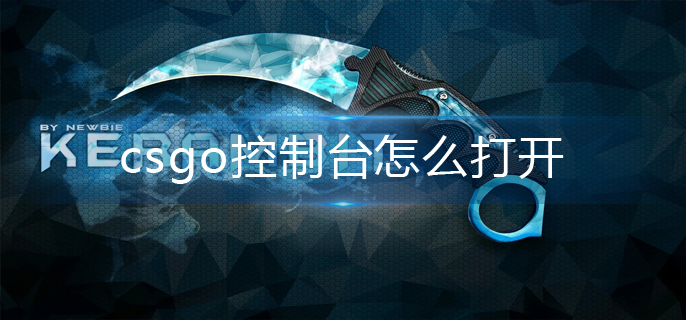 csgo控制台怎么打开-控制台打开攻略